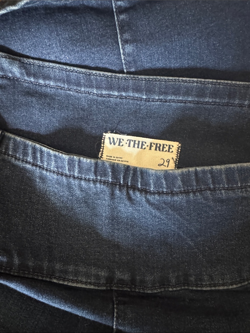 We The Free navy blue denim jeans